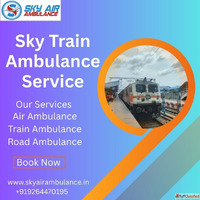 Call Sky Train Ambulance Service for hassle-free medical car...