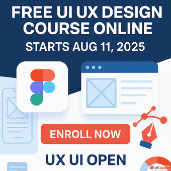 Join Our Free UI UX Design Course Online - Next Cohort Starts August 11