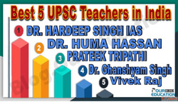 Best 5 UPSC Teachers in India