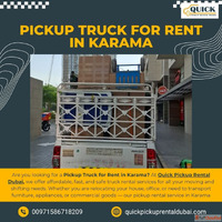 Pickup Truck for Rent in Karama