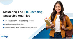 Mastering the PTE Listening Strategies and Tips