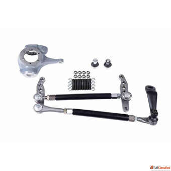 EWO COMPLETE CHEVY 10 BOLT STEERING KIT WITH KNUCKLE FOR DANA 44 APPLICATION
