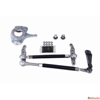 EWO COMPLETE CHEVY 10 BOLT STEERING KIT WITH KNUCKLE FOR DAN...