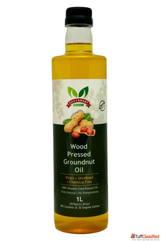 Wood Pressed Groundnut Oil