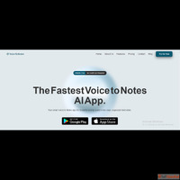 Speak Your Thoughts. Save Them Instantly with VoiceToNotes.a...