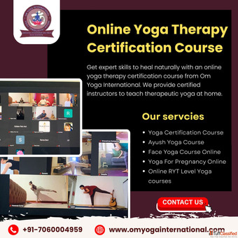 Om Yoga International in Rishikesh India Online Yoga Therapy Certification Course