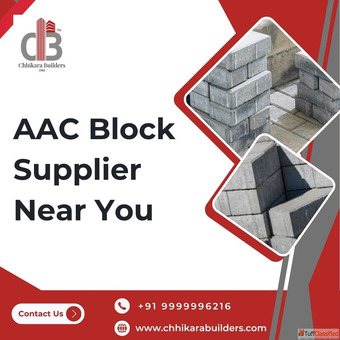 Find the Best AAC Block Supplier Near You for Quality Construction