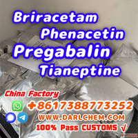 pregabalin Brivaracetam Tianeptine raw crystal powder crysta...