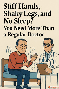 Stiff Hands Shaky Legs and No Sleep You Need More Than a Regular Doctor