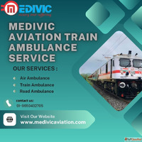 Medivic Aviation Emergency Train Ambulance in Patna - Reliab...
