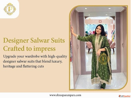 Designer Salwar Suits in Indore Only at Shree Parampara