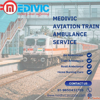 Medivic Aviation Train Ambulance in Ranchi Provides a Hassle...