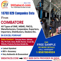Download Verified List of Companies in Coimbatore
