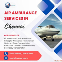 Fast Reliable Air Ambulance Services in Chennai