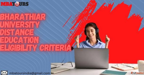 Bharathiar University Distance Education Eligibility Criteria