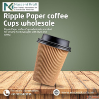 Wholesale Ripple Paper Coffee Cups at Nascent Kraft
