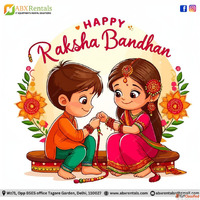 Happy Raksha Bandhan From ABX Rentals