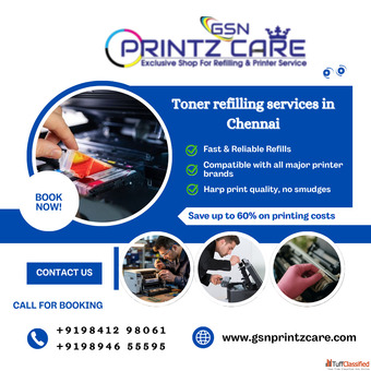 Toner refilling services in Chennai