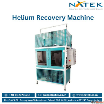 Helium Recovery Machine in India Nxtek