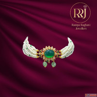 Elegant Gold Chokers for Weddings - Ramya Raghavi Jewellers