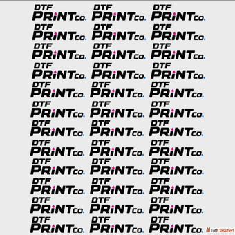 Custom DTF Single Image Transfers for Apparel