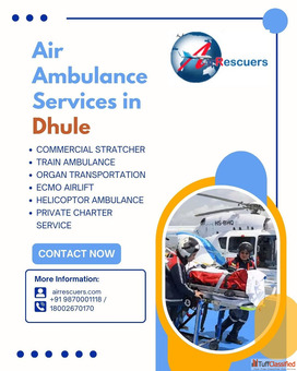 Serving Dhule with Trusted Air Ambulance Services