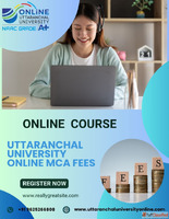uttaranchal university online mca fees