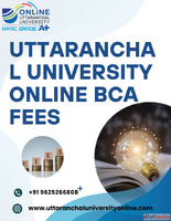 uttaranchal university online BCA fees