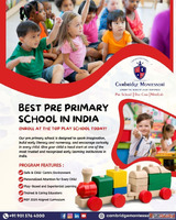 Best Pre Primary School in India - Enroll at the Top Play Sc...