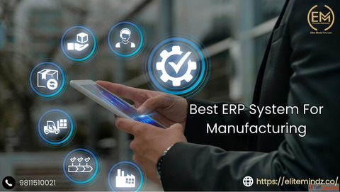 Best ERP System for Manufacturing in India - Elite Mindz