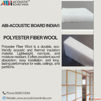 Polyester Fiber Wool Sound Absorption Noise Control