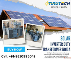 Buy Solar Inverter Duty Transformer in Noida - Best Prices i...