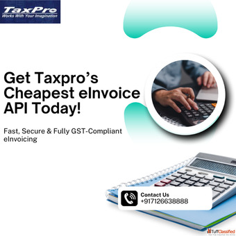 Get Taxpro's Cheapest eInvoice API Today
