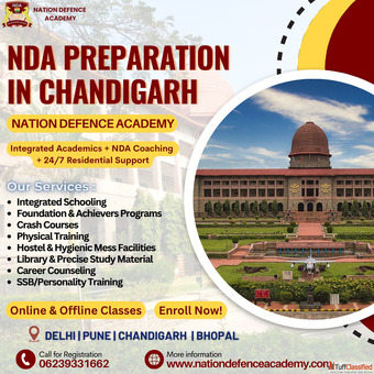 NDA Academy in Chandigarh For 11th And 12th