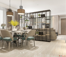 Stunning 2 BHK Interiors by Sadaf Interio - Style Meets Comf...