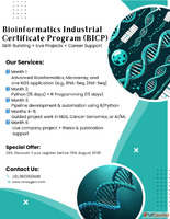 Bioinformatics Industrial Certificate Program - 6 Months Han...
