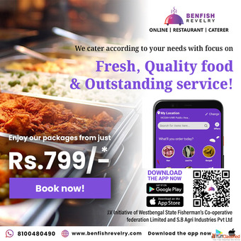 Best Multicuisine Caterer in Kolkata Benfish Revelry