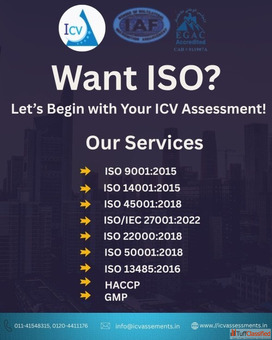 ICV Assessment - Fast Reliable ISO 27001 ISO 9001 Certification Services