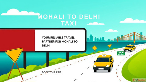 Mohali to Delhi Taxi Service Only 2750