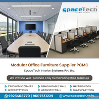 Modular Office Furniture Supplier PCMC - SpaceTech Interior