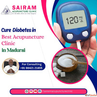 Cure Diabetes in Best Acupuncture Clinic in Madurai