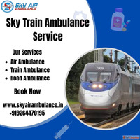 Sky Emergency Train Ambulance from Jamshedpur - Low Cost Saf...