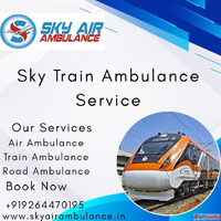 Sky ICU Train Ambulance in Ranchi - Safe Transfer of Patient...