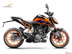 KTM 200 Duke Aggressive Streetfighter with Dynamic Performan...