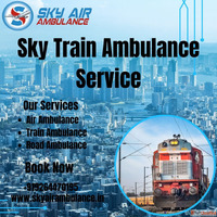 Sky Train Ambulance Services for Safe Transportation at Affo...