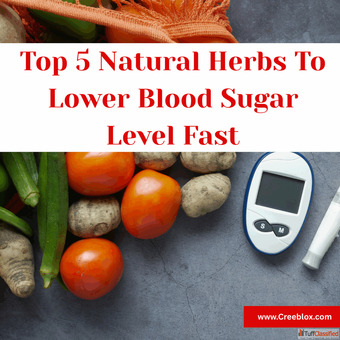 Top 5 Natural Herbs To Lower Blood Sugar Level Fast