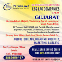 77Data Download the Verified list of Manufacturing Companies...