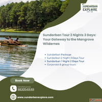 Explore the Wilderness with Our Sundarban Tour 2 Nights 3 Da...