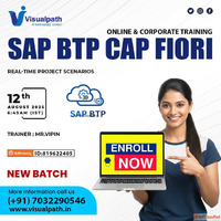 Join SAP BTP CAP Fiori Online - Batch Starts 12 Aug