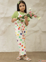 Stylish Sustainable Jumpsuit for Girls Kids Bug Bees